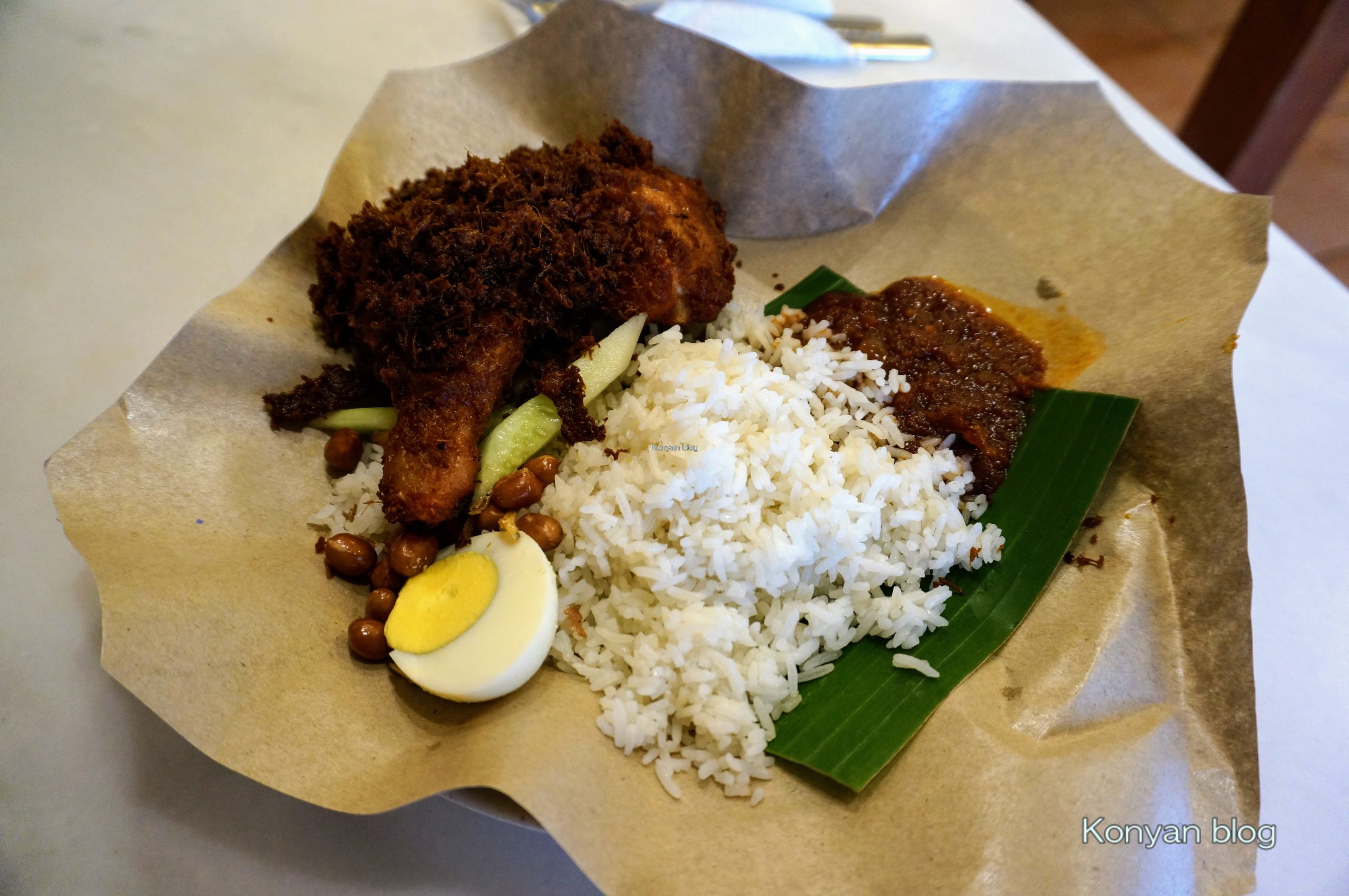 nasi lemak at village park