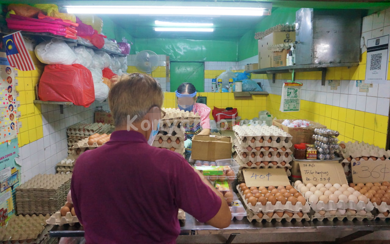 TTDI wet market egg 卵