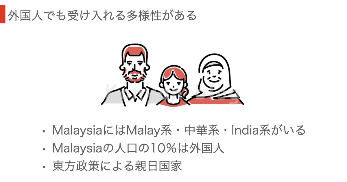 マレーシアで働くメリット・デメリット　多様性　外国人　日本人
