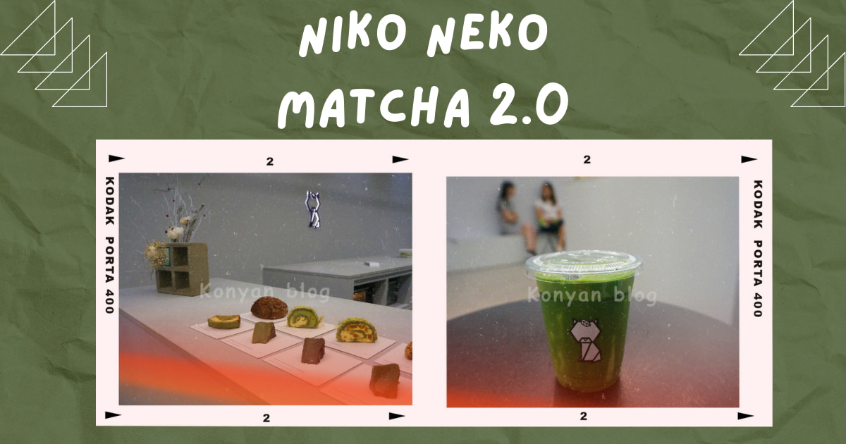 niko neko matcha 2.0 chinatown kuala lumpur 抹茶ラテ