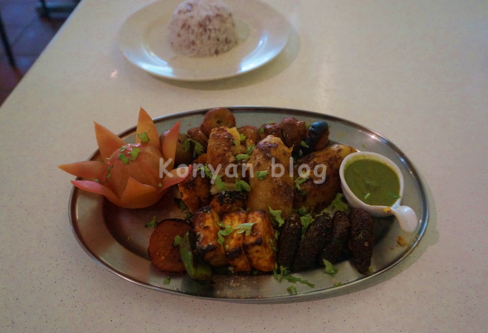 Vegetahble Platter Bangsar Ganga cafe