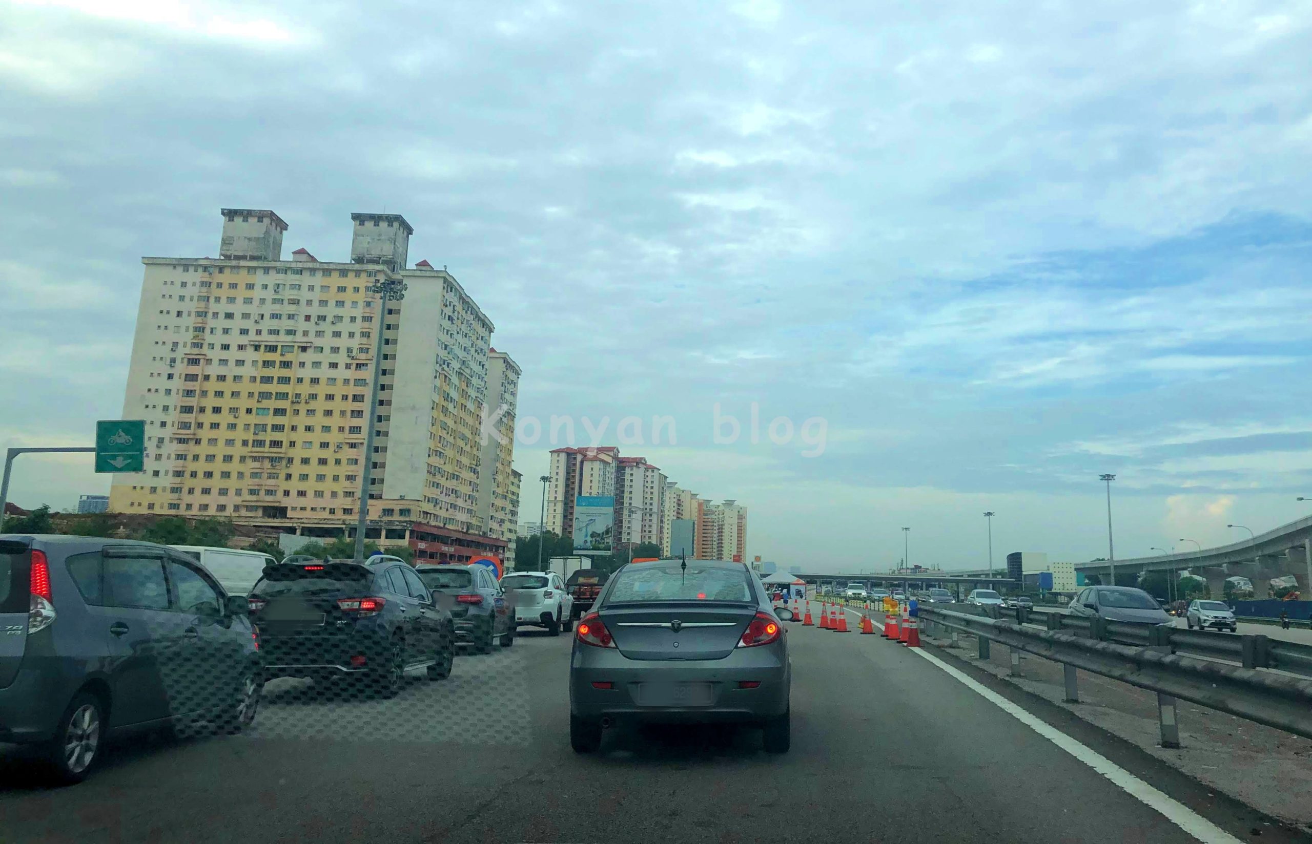 sungai besi roadblock