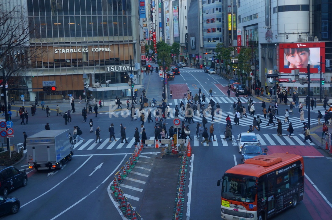 渋谷スクランブル交差点