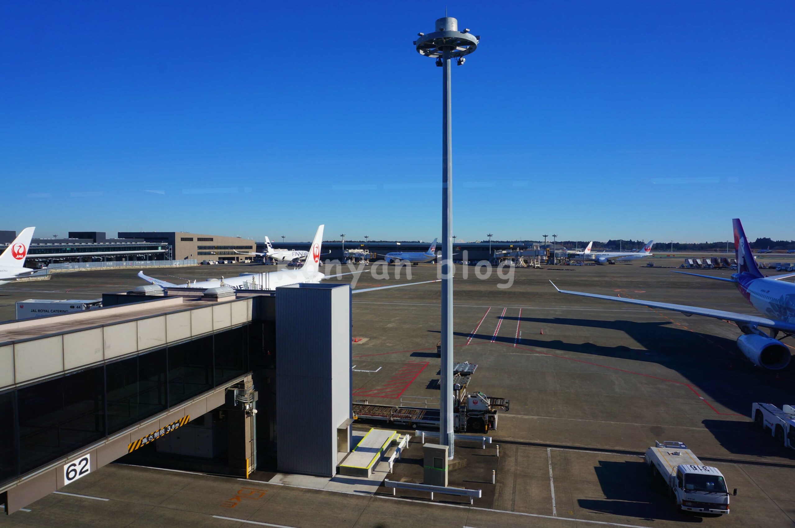 成田空港　滑走路