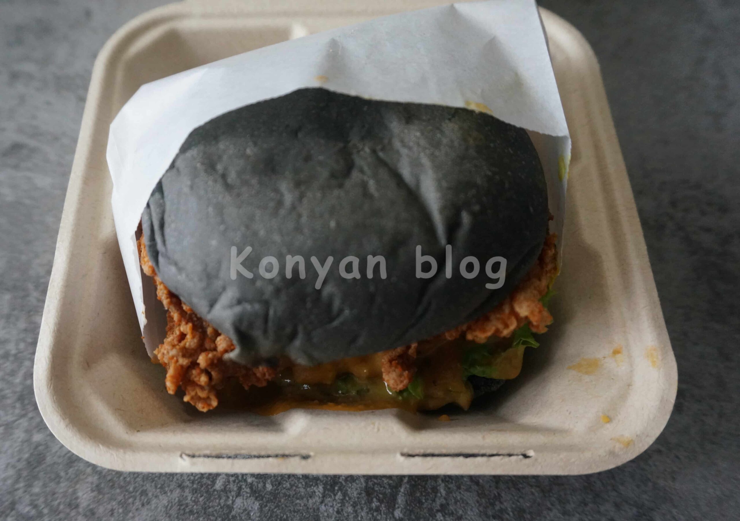 salted egg york burger myburgerlab