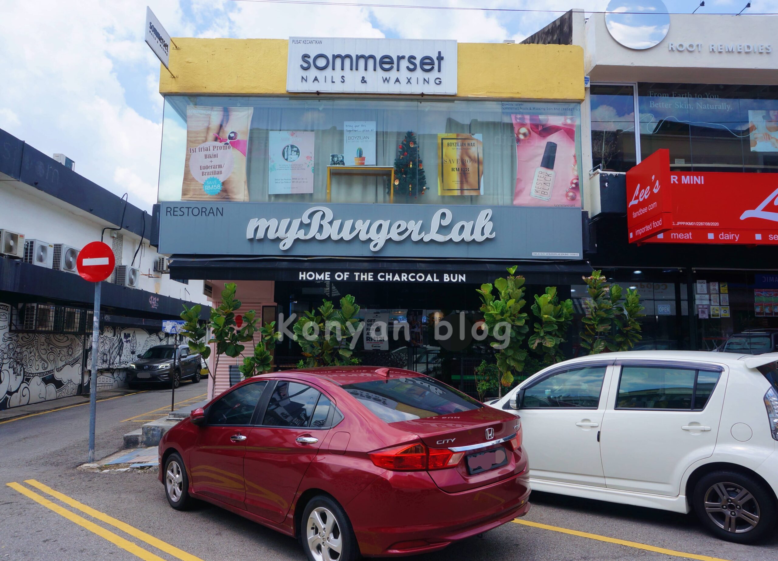 myBurgerLab 店舗前 bangsar