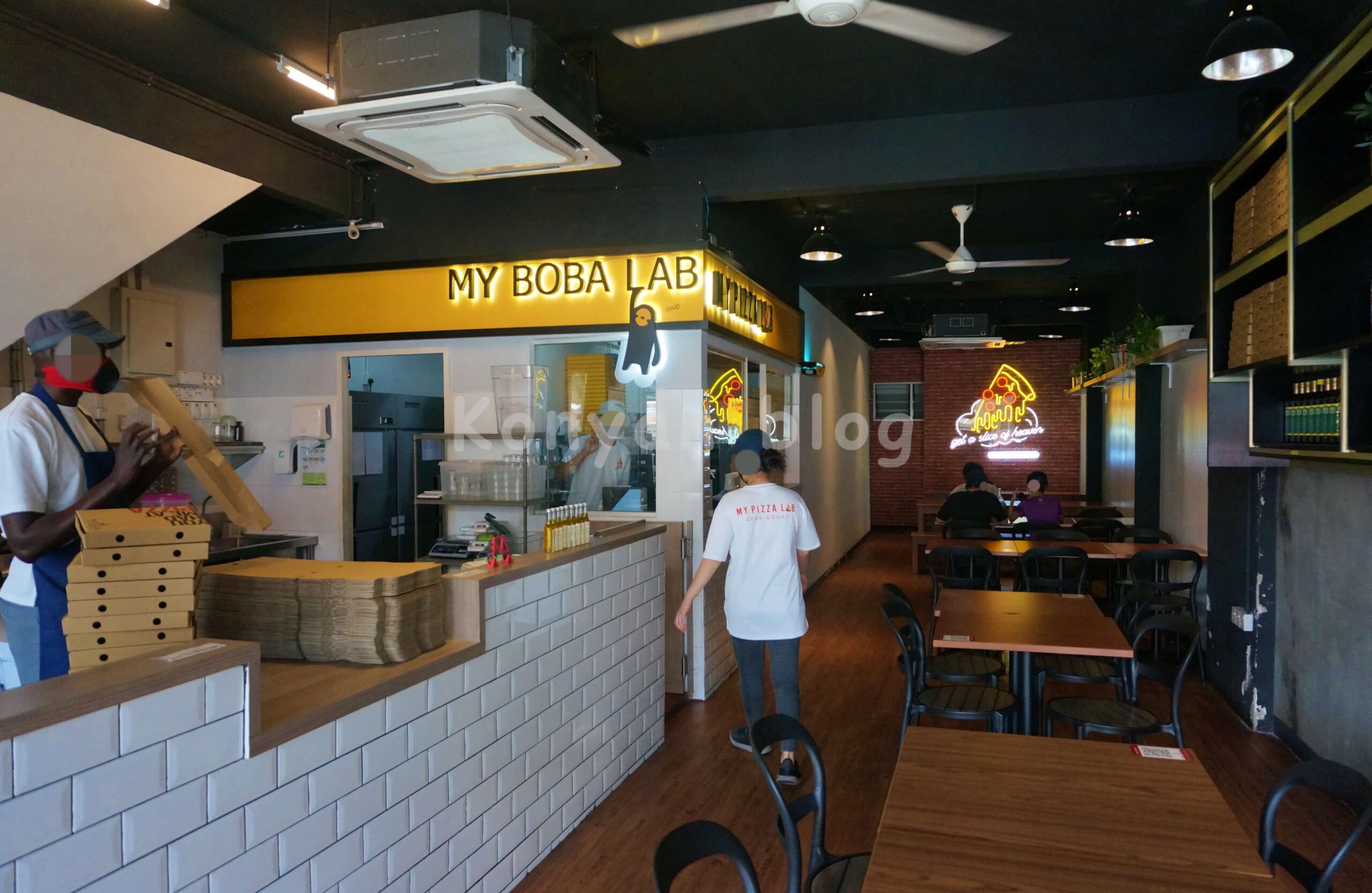 mypizzalab 店内