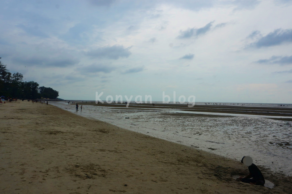new morib beach pantai morib baharu