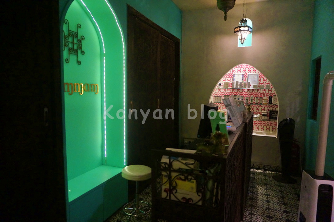 Hammam spa bangsar village 受付