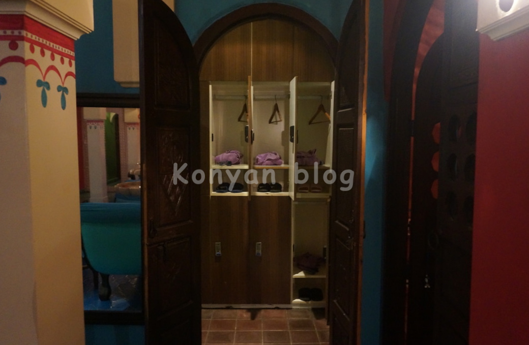 Hammam spa bangsar village　更衣室