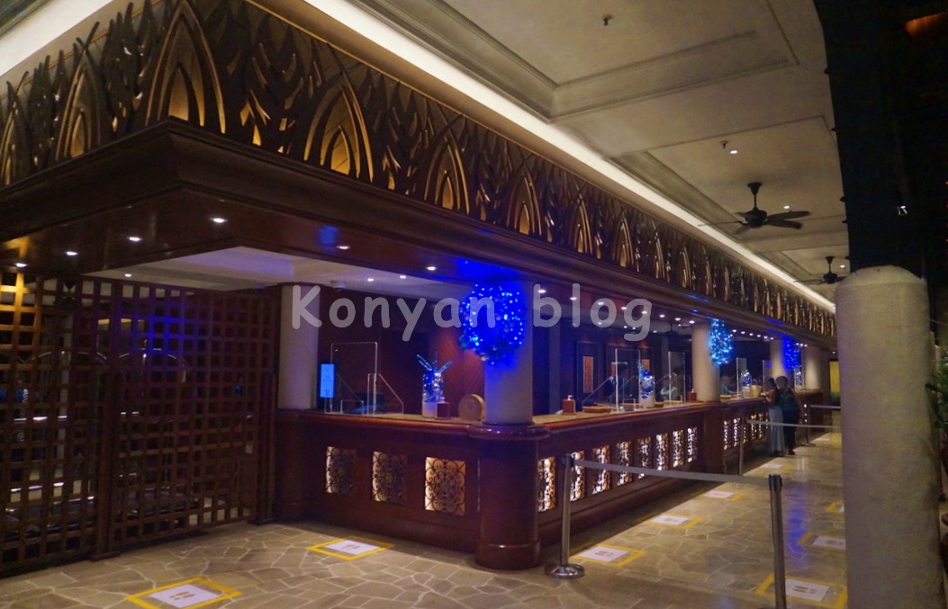 shangri la tanjung aru kota kinabaru lobby ロビー