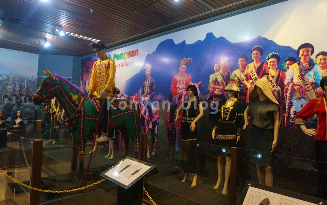 muzium sabah サバ州立博物館 展示物