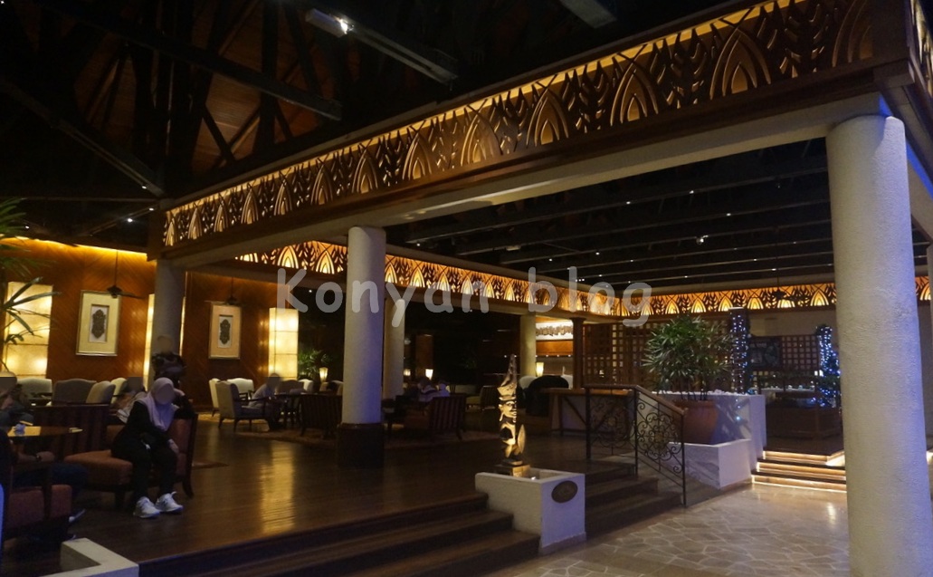 shangri la tanjung aru kota kinabaru lobby 待ち合わせ場