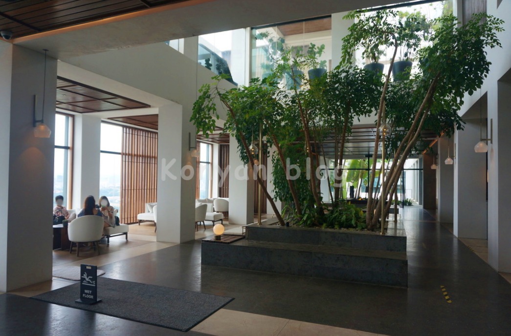 Alila bangsar kuala lumpur lobby counter