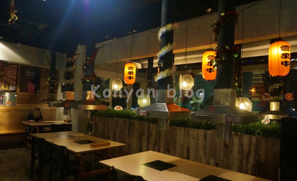 韓日館 焼肉 Kannichikan Yakiniku Old Klang Road 店内