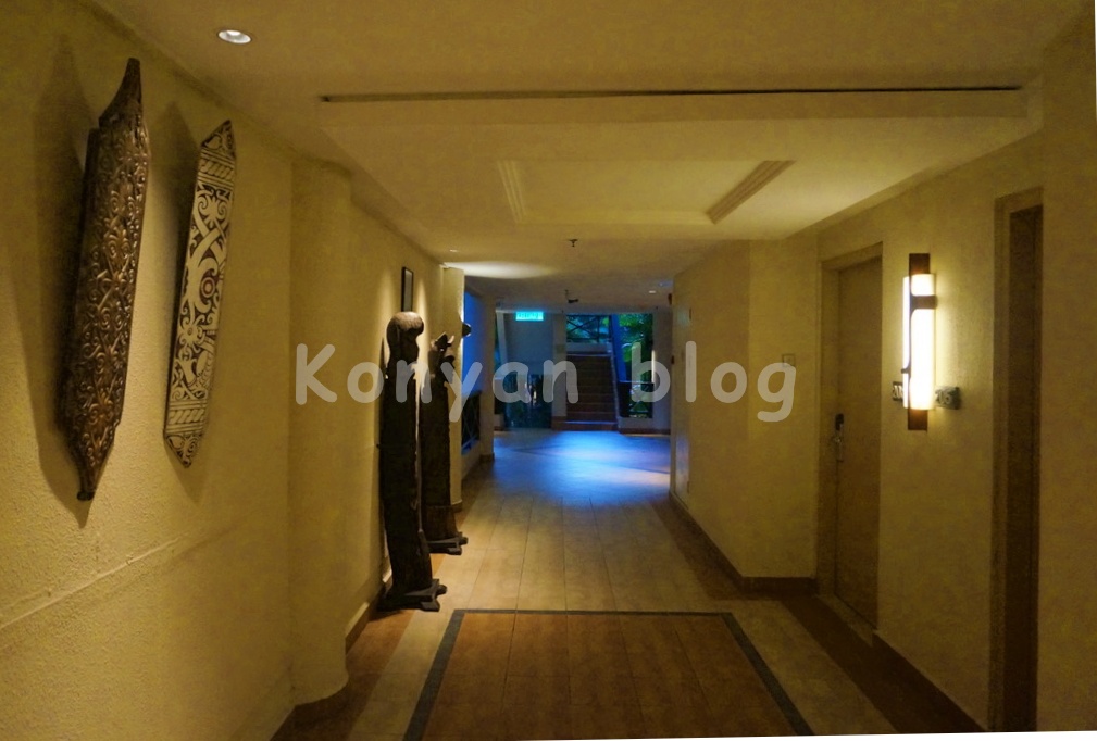 shangri la tanjung aru kota kinabaru resort 通路