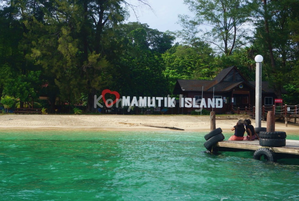 mamutik island sabah kota kinabalu