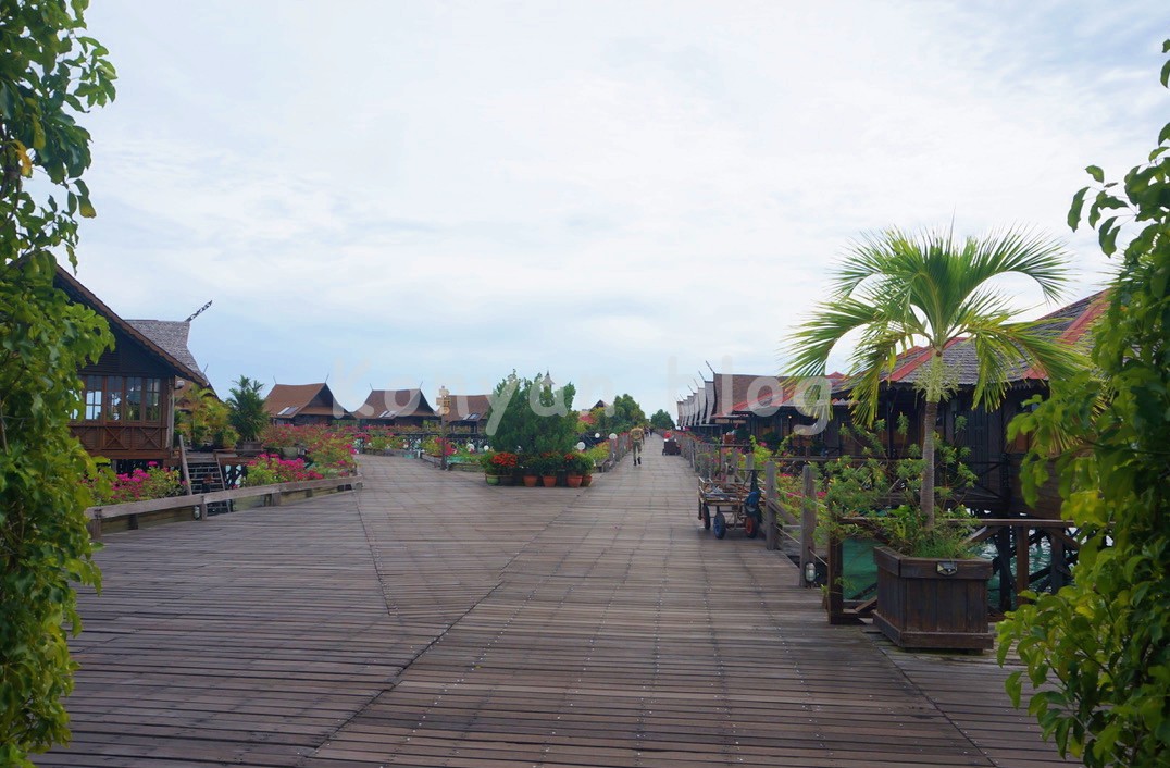 Sipadan Kapalai Dive Resort 海の上の歩道