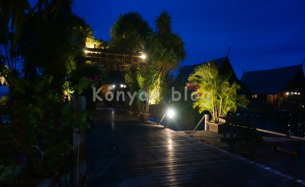 Sipadan Kapalai Dive Resort 夜の散歩
