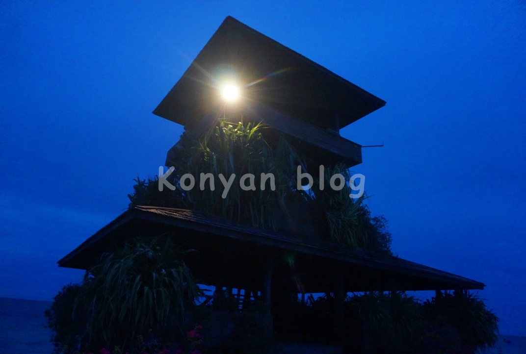Sipadan Kapalai Dive Resort 見張り台 軍隊 照明