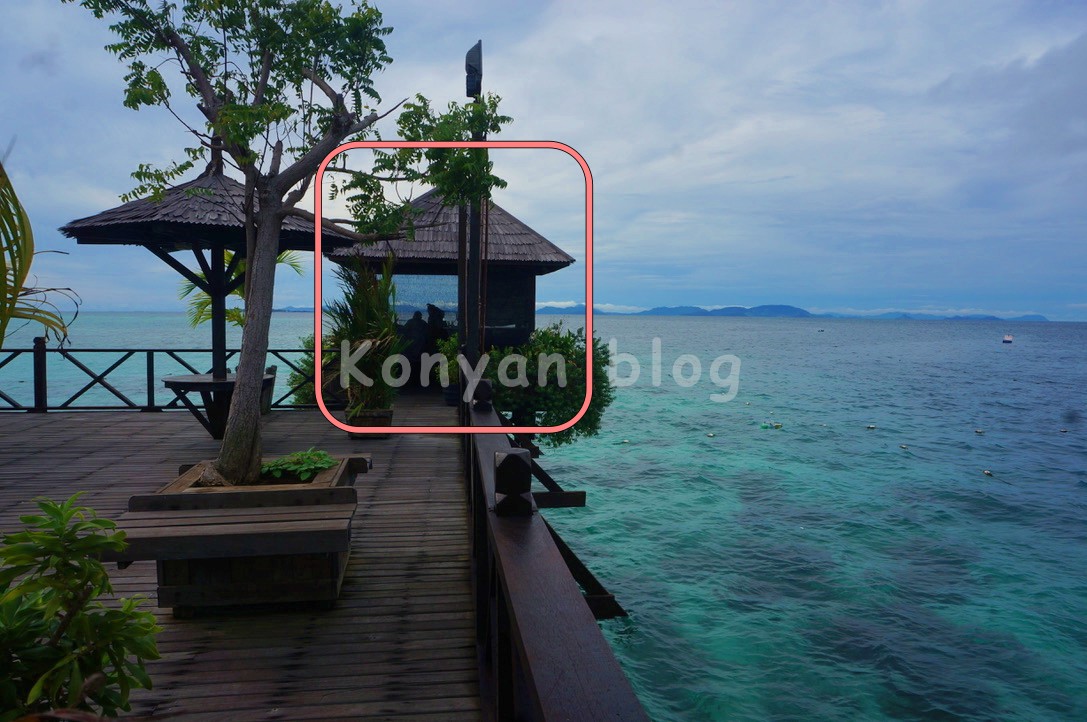 Sipadan Kapalai Dive Resort 見張り所 軍隊