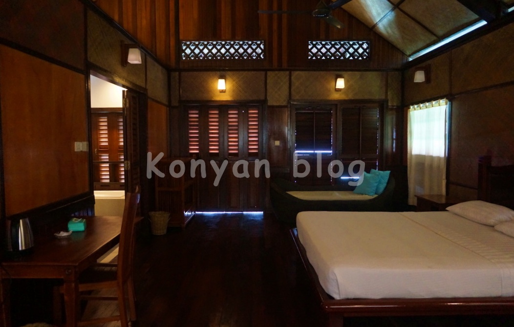 Sipadan Kapalai Dive Resort 部屋の中