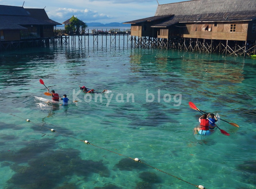 Sipadan Kapalai Dive Resort 海 カヤック
