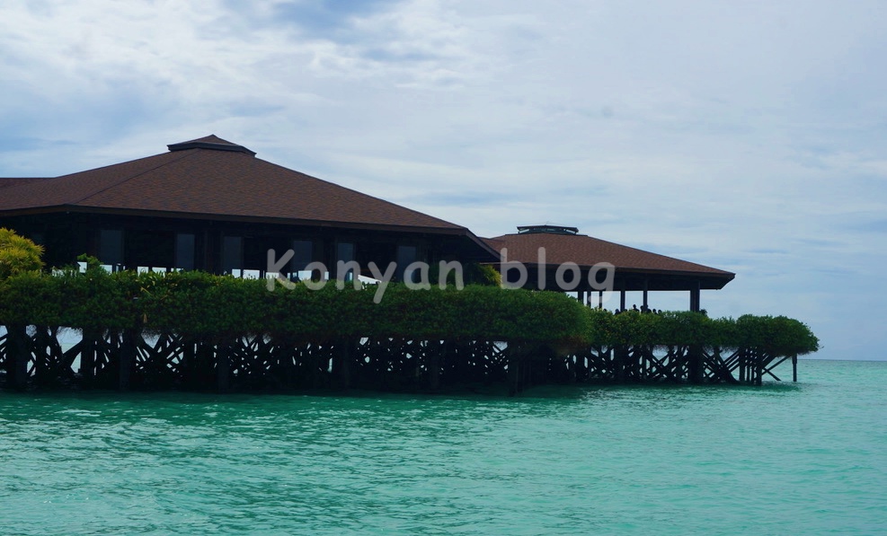 Sipadan Kapalai Dive Resort 海の上のホテル