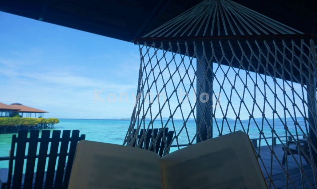 Sipadan Kapalai Dive Resort ハンモック hammock