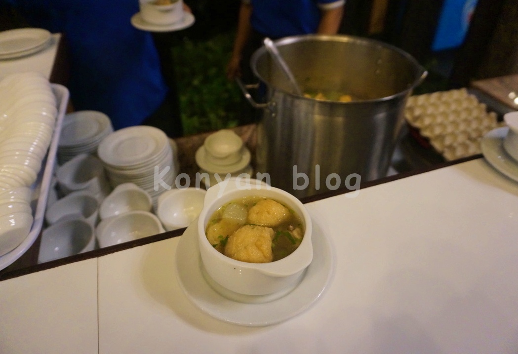 Sipadan Kapalai Dive Resort 夕食 スープ