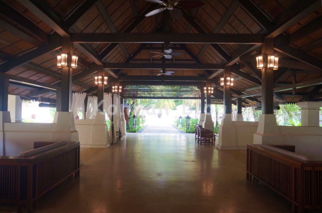 Tanjong Jara Resort reception 受付