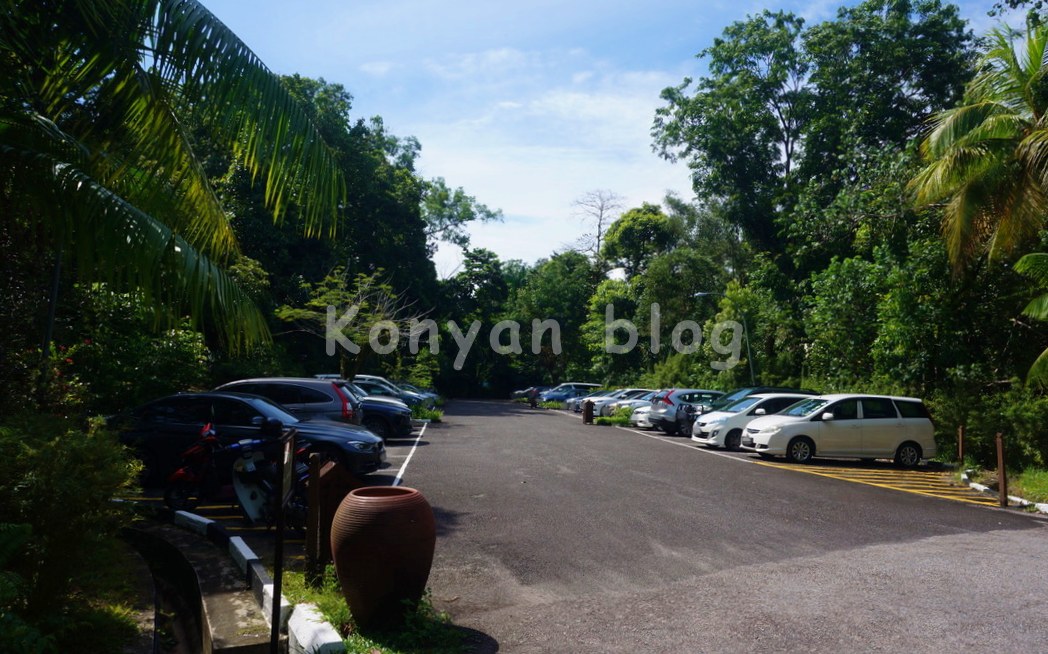 Tanjong Jara Resort 駐車場 car park