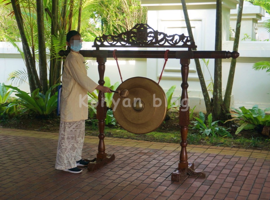Tanjong Jara Resort 銅鑼 歓迎