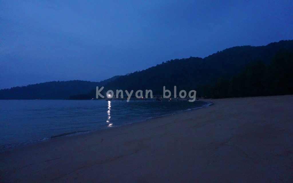 tioman島 砂浜 夜空