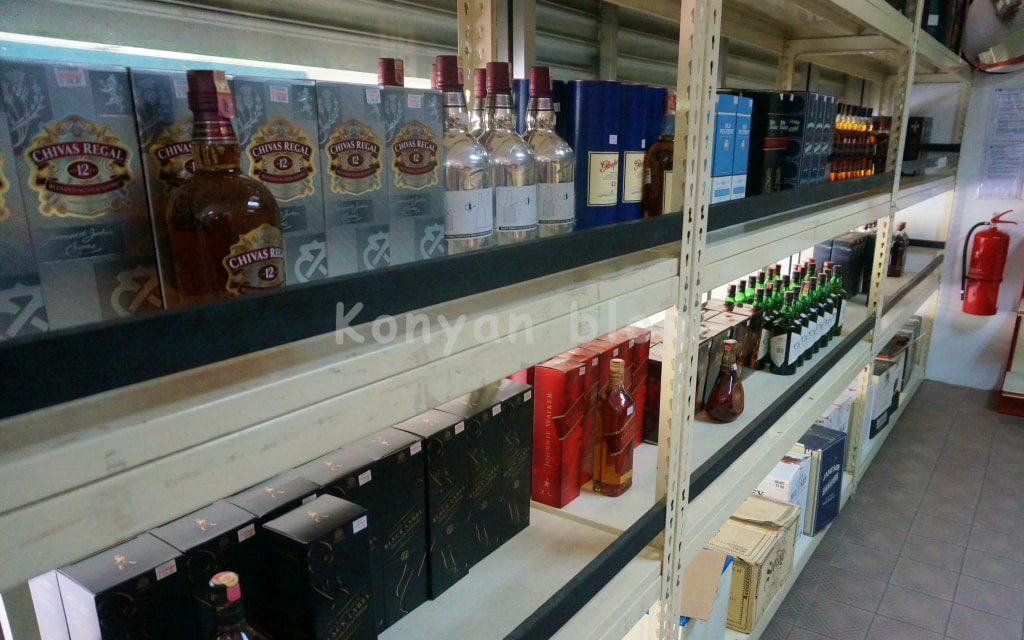 tioman 免税店 Vision Commerce Duty Free Shop お酒