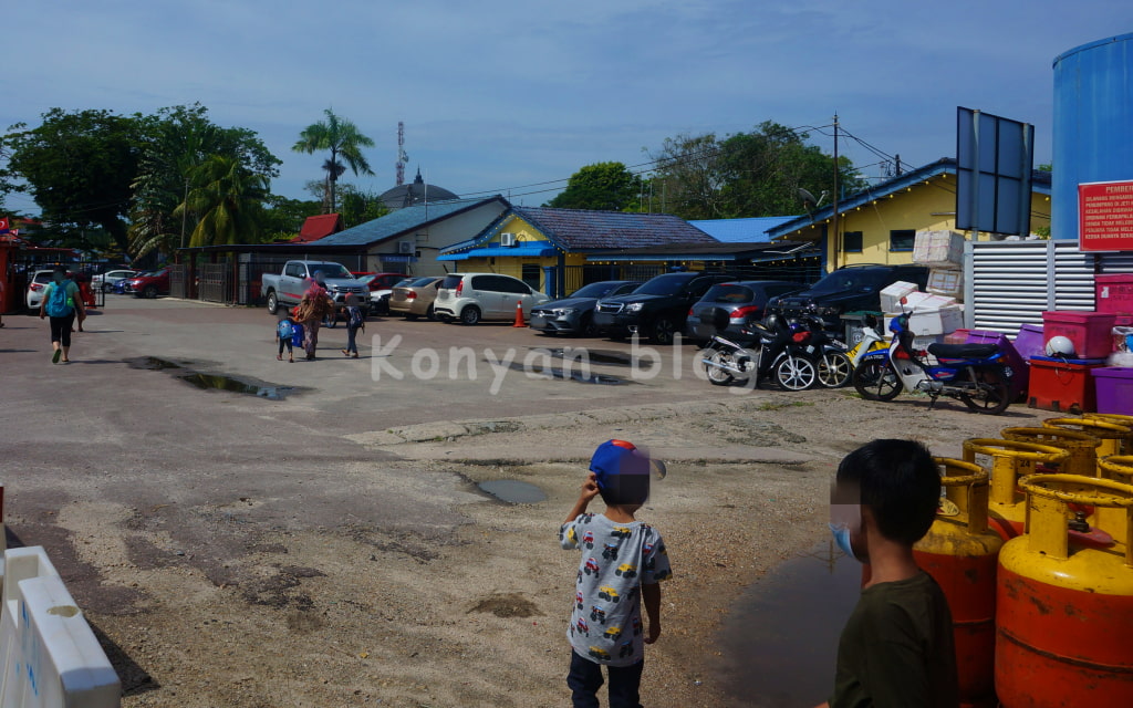 mersing 帰り 港