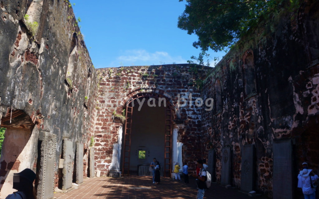 Gereja St. Paul, Bukit Melaka　セント・ポール教会　遺跡