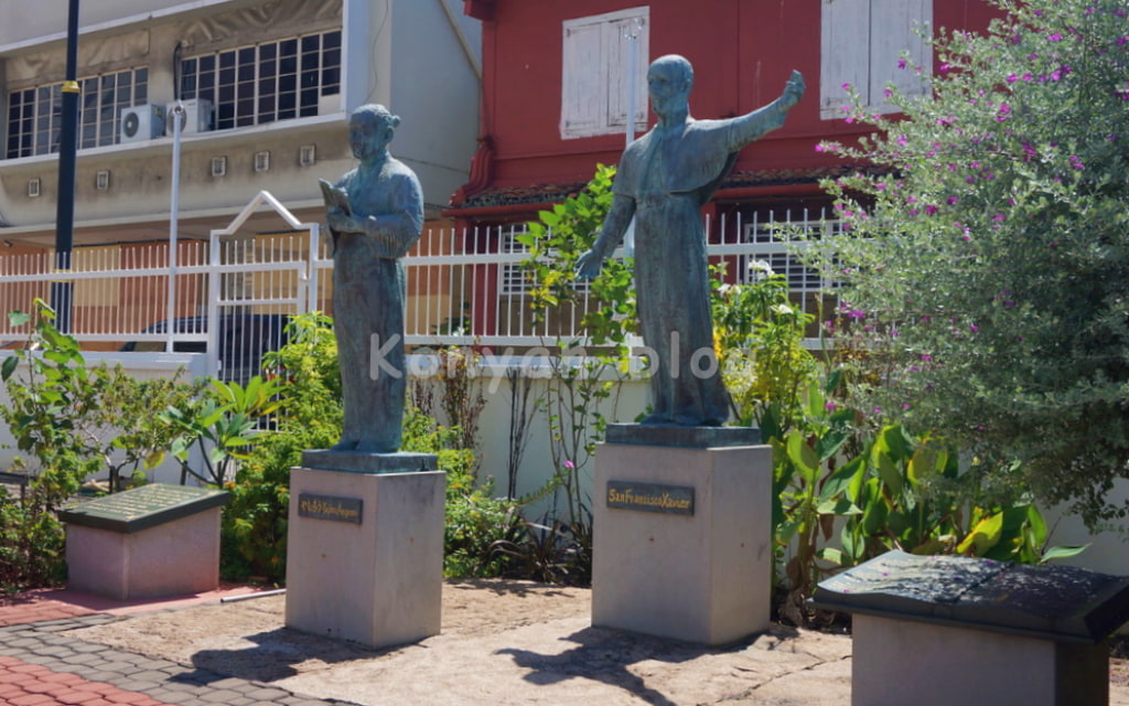 St. Peter's Church malacca xavier statue ザビエル像