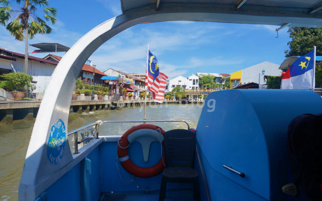 Melaka River Park and Cruise クルーズ 眺め