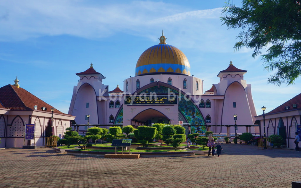 Melaka Straits Mosque Masjid Selat Melaka