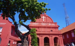 Windmill Dutch Square Melaka オランダ広場 教会　Bangunan Stadthuys スタダイス