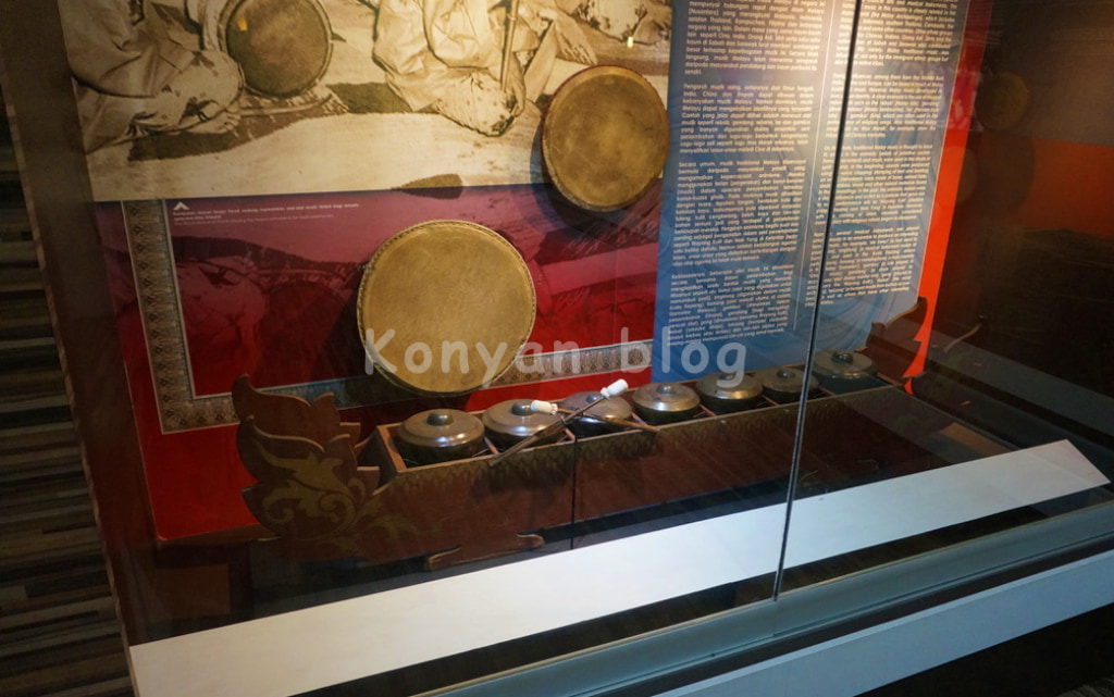 マレーシア国立博物館 Muzium Negara 楽器 太鼓
