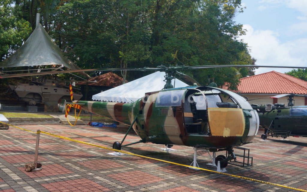 Army Museum Port Dickson ヘリコプター helicopter