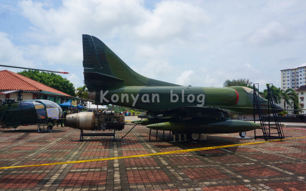 Army Museum Port Dickson 戦闘機