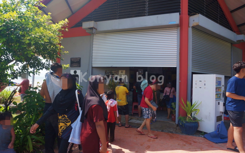 Pantai Tanjung Biru　toilet トイレ